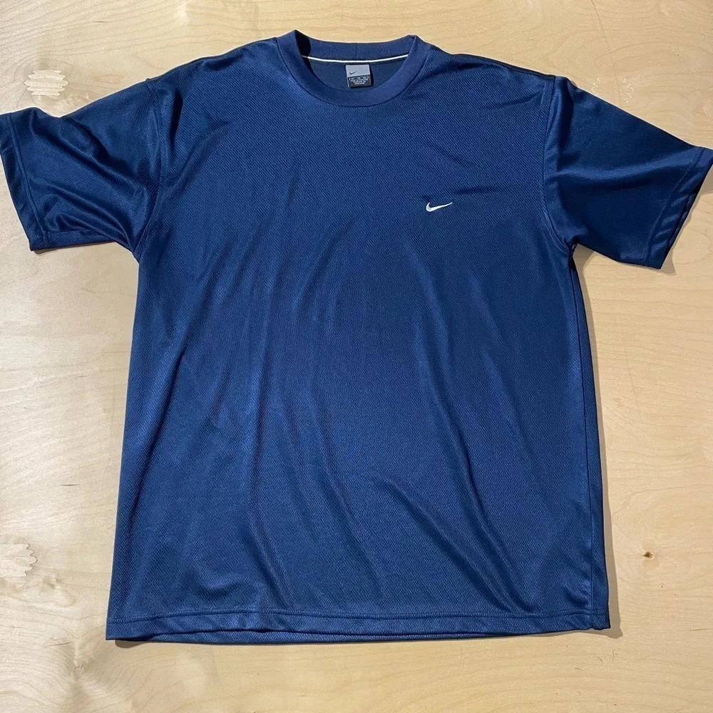 Nike Men's Deep Blue Short Sleeve Tee XL (HS)
